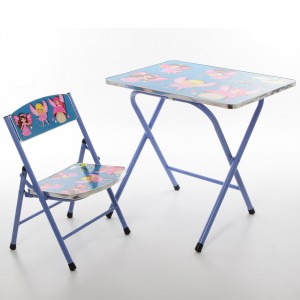 Столик детский A19-fairy стол 40*60см, 1 стульчик феи