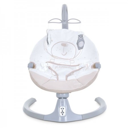 Заколисуючий центр ME 1116 CUTE Beige пульт, 5швидк., таймер, 12 мелодій, Bluetooth, 2 полож.спинки, бежевий Заколисуючий центр ME 1116 CUTE Beige пульт, 5швидк., таймер, 12 мелодій, Bluetooth, 2 полож.спинки, бежевий