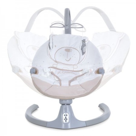 Заколисуючий центр ME 1116 CUTE Beige пульт, 5швидк., таймер, 12 мелодій, Bluetooth, 2 полож.спинки, бежевий Заколисуючий центр ME 1116 CUTE Beige пульт, 5швидк., таймер, 12 мелодій, Bluetooth, 2 полож.спинки, бежевий
