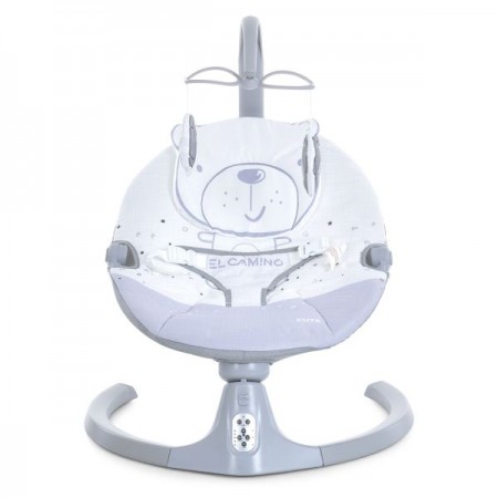 Заколисуючий центр ME 1116 CUTE Gray пульт, APP, 5швидк., таймер, 12 мелодій, Bluetooth, 2 полож.спинки,сірий Заколисуючий центр ME 1116 CUTE Gray пульт, APP, 5швидк., таймер, 12 мелодій, Bluetooth, 2 полож.спинки,сірий