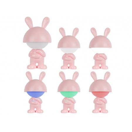 Светильник-ночник LED с аккумулятором Dreamy Bunny розовый, Kite K25-315-1-2 Светильник-ночник LED с аккумулятором Dreamy Bunny розовый, Kite K25-315-1-2