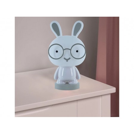 Світильник-нічник LED з акумулятором Bunny білий, Kite K24-490-1-1 Світильник-нічник LED з акумулятором Bunny білий, Kite K24-490-1-1