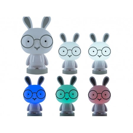 Світильник-нічник LED з акумулятором Bunny білий, Kite K24-490-1-1 Світильник-нічник LED з акумулятором Bunny білий, Kite K24-490-1-1