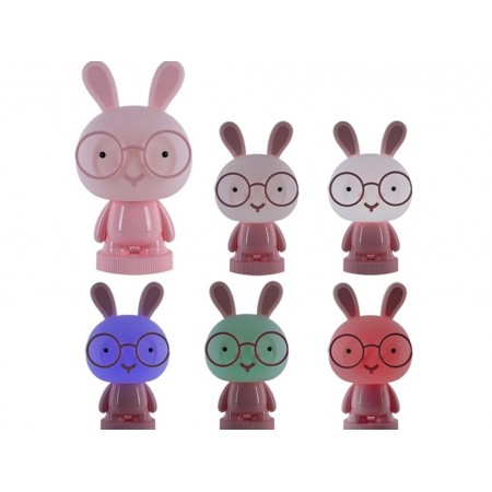 Светильник-ночник LED с аккумулятором Bunny розовый, Kite K24-490-1-2 Светильник-ночник LED с аккумулятором Bunny розовый, Kite K24-490-1-2