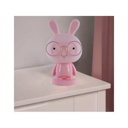 Светильник-ночник LED с аккумулятором Bunny розовый, Kite K24-490-1-2 Светильник-ночник LED с аккумулятором Bunny розовый, Kite K24-490-1-2