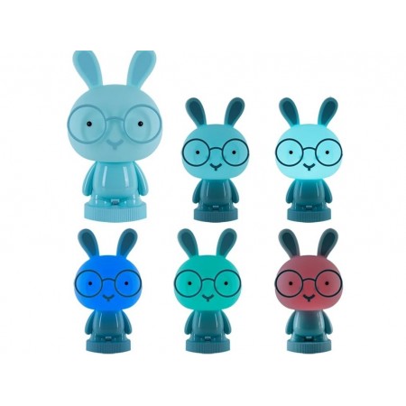 Світильник-нічник LED з акумулятором Bunny блакитний, Kite K24-490-1-3