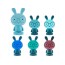 Світильник-нічник LED з акумулятором Bunny блакитний, Kite K24-490-1-3