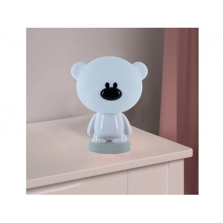 Светильник-ночник LED с аккумулятором Bear белый, Kite K24-490-2-1