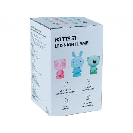 Светильник-ночник LED с аккумулятором Bear белый, Kite K24-490-2-1