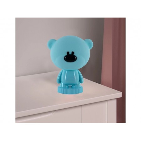 Светильник-ночник LED с аккумулятором Bear синий, Kite K24-490-2-3