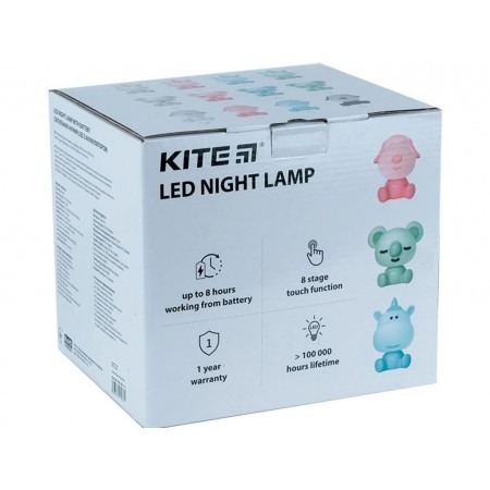 Светильник-ночник LED с аккумулятором Koala зеленый, Kite K24-491-2-4 Светильник-ночник LED с аккумулятором Koala зеленый, Kite K24-491-2-4