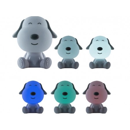 Светильник-ночник LED с аккумулятором Doggy белый, Kite K24-491-3-1 Светильник-ночник LED с аккумулятором Doggy белый, Kite K24-491-3-1