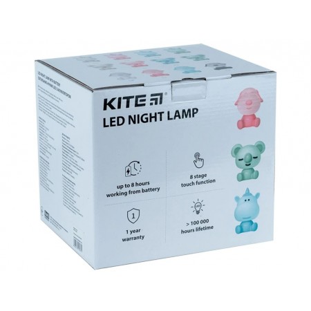 Светильник-ночник LED с аккумулятором Doggy розовый, Kite K24-491-3-2 Светильник-ночник LED с аккумулятором Doggy розовый, Kite K24-491-3-2