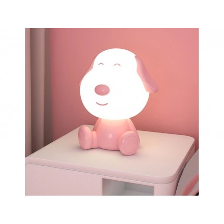 Светильник-ночник LED с аккумулятором Doggy розовый, Kite K24-491-3-2 Светильник-ночник LED с аккумулятором Doggy розовый, Kite K24-491-3-2