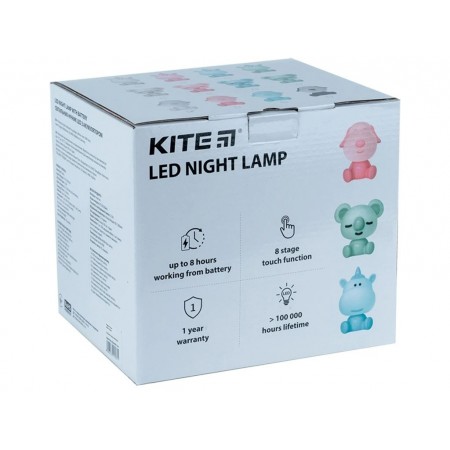 Светильник-ночник LED с аккумулятором Doggy синий, Kite K24-491-3-3 Светильник-ночник LED с аккумулятором Doggy синий, Kite K24-491-3-3