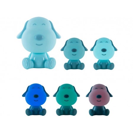 Светильник-ночник LED с аккумулятором Doggy синий, Kite K24-491-3-3 Светильник-ночник LED с аккумулятором Doggy синий, Kite K24-491-3-3