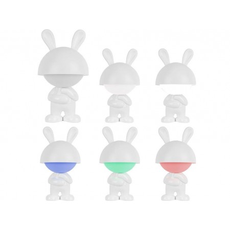 Светильник-ночник LED с аккумулятором Dreamy Bunny белый, Kite K25-315-1-1