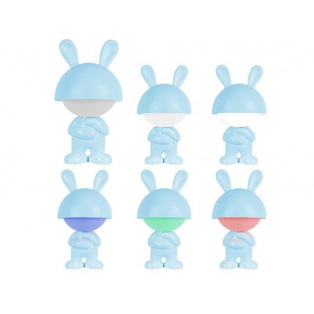 Світильник-нічник LED з акумулятором Dreamy Bunny блакитний, Kite K25-315-1-3 Світильник-нічник LED з акумулятором Dreamy Bunny блакитний, Kite K25-315-1-3