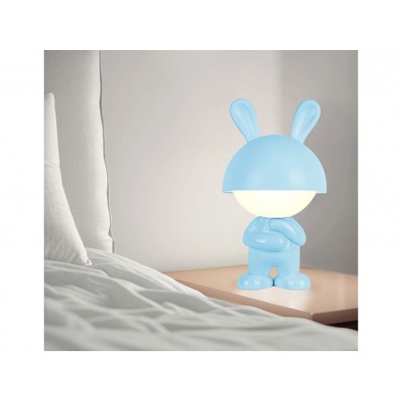 Світильник-нічник LED з акумулятором Dreamy Bunny блакитний, Kite K25-315-1-3 Світильник-нічник LED з акумулятором Dreamy Bunny блакитний, Kite K25-315-1-3