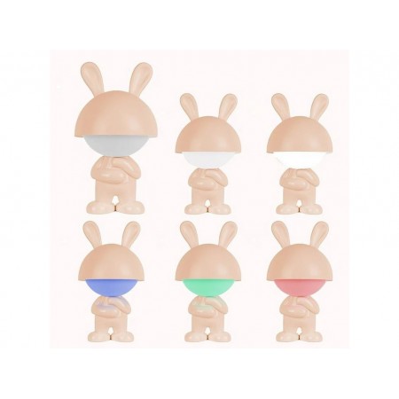 Светильник-ночник LED с аккумулятором Dreamy Bunny персиковый, Kite K25-315-1-4 Светильник-ночник LED с аккумулятором Dreamy Bunny персиковый, Kite K25-315-1-4