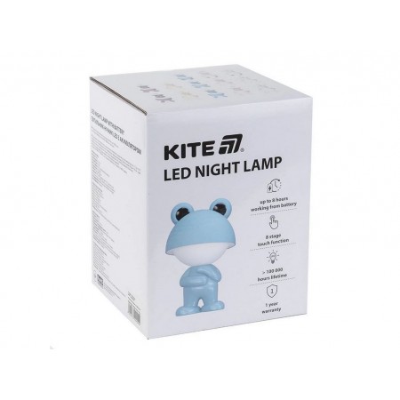 Светильник-ночник LED с аккумулятором Dreamy Froggy белый, Kite K25-315-3-1