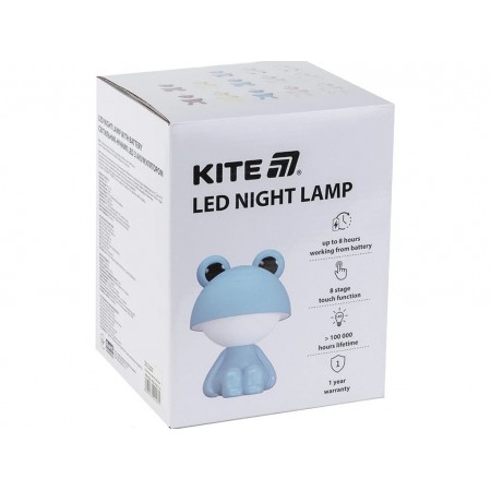 Светильник-ночник LED с аккумулятором Cute Bunny белый, Kite K25-316-1-1