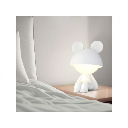 Світильник-нічник LED з акумулятором Cute Mouse білий, Kite K25-316-2-1 Світильник-нічник LED з акумулятором Cute Mouse білий, Kite K25-316-2-1