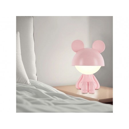 Светильник-ночник LED с розовым аккумулятором Cute Mouse, Kite K25-316-2-2 Светильник-ночник LED с розовым аккумулятором Cute Mouse, Kite K25-316-2-2