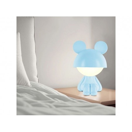 Світильник-нічник LED з акумулятором Cute Mouse блакитний, Kite K25-316-2-3 Світильник-нічник LED з акумулятором Cute Mouse блакитний, Kite K25-316-2-3