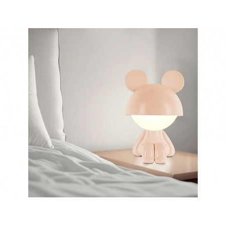 Світильник-нічник LED з акумулятором Cute Mouse персиковий, Kite K25-316-2-4