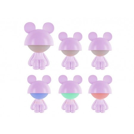 Светильник-ночник LED с аккумулятором Cute Mouse фиолетовый, Kite K25-316-2-5 Светильник-ночник LED с аккумулятором Cute Mouse фиолетовый, Kite K25-316-2-5