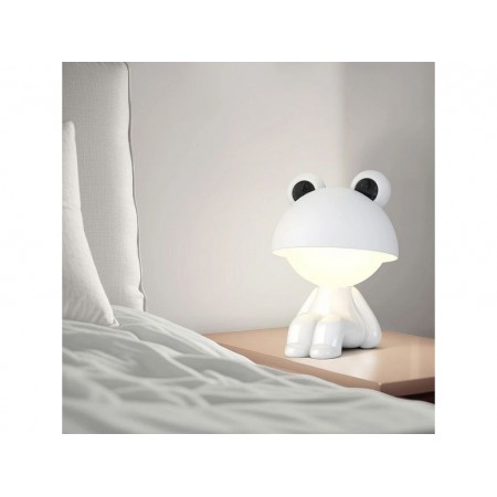 Светильник-ночник LED с аккумулятором Cute Froggy белый, Kite K25-316-3-1