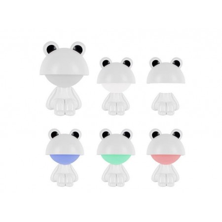 Светильник-ночник LED с аккумулятором Cute Froggy белый, Kite K25-316-3-1
