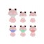 Світильник-нічник LED з акумулятором Cute Froggy рожевий, Kite K25-316-3-2