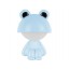 Светильник-ночник LED с аккумулятором Cute Froggy синий, Kite K25-316-3-3