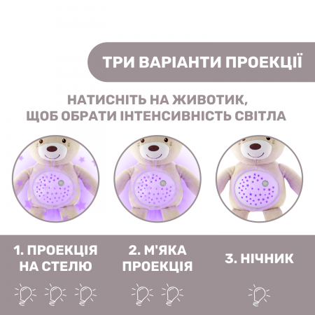 Игрушка музыкальная "Медвежонок" арт. 08015.30 цвет Бежевый Игрушка музыкальная "Медвежонок" арт. 08015.30 цвет Бежевый