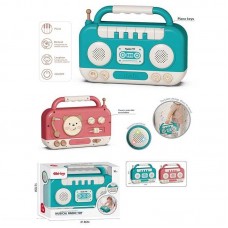 Магнитофон детский BabyToys 688-83 для девочек и мальчиков Магнитофон детский BabyToys 688-83 для девочек и мальчиков