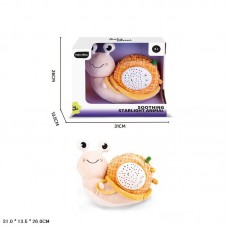 Ночник детский BabyToys YT24-14 улитка с музыкой и проектором