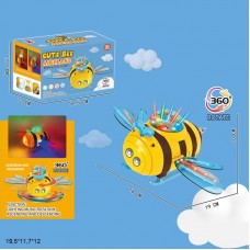 Музыкальная игрушка Бджілка 5501 со светом на батарейках