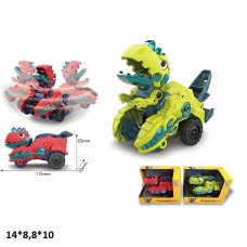 Динозавр игрушка на колесиках трансформер BabyToys 168-42K
