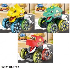 Динозавр игрушка на колесиках BabyToys MF-901 с механизмом press&go