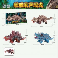 Динозавр BabyToys W 674 пластиковий набір 3 види