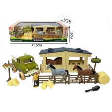 Конструктор ферма BabyToys 8818 K с фигурками животных