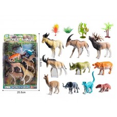 Набор фигурок животных BabyToys 0588-84 Дикая природа 10 шт