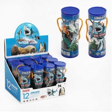 Набір морських тварин BabyToys 985 з камінням і водоростями Набір морських тварин BabyToys 985 з камінням і водоростями
