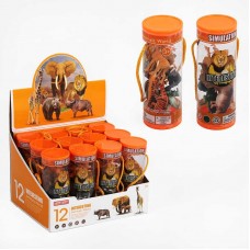 Набір тварин BabyToys 986 Дикий світ пластиковий 12 штук