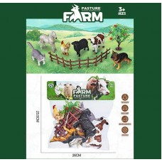 Набор домашних животных BabyToys E 094-1, 6 фигурок с аксессуарами