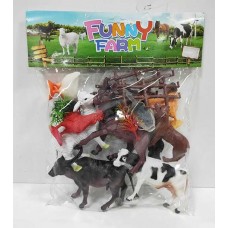 Набор животных BabyToys 40 фигурок пластиковых с аксессуарами