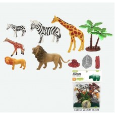 Набор животных BabyToys YX-Y 171-2 пластиковый для детей