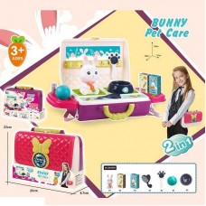 Ігровий набір тварин BabyToys 16891 Кролик 7 елементів